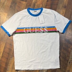 NWT GUESS Originals x A$AP Rocky Ringer T-Shirt - Medium